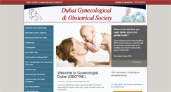 Desktop Screenshot of gynecologistdubai.com